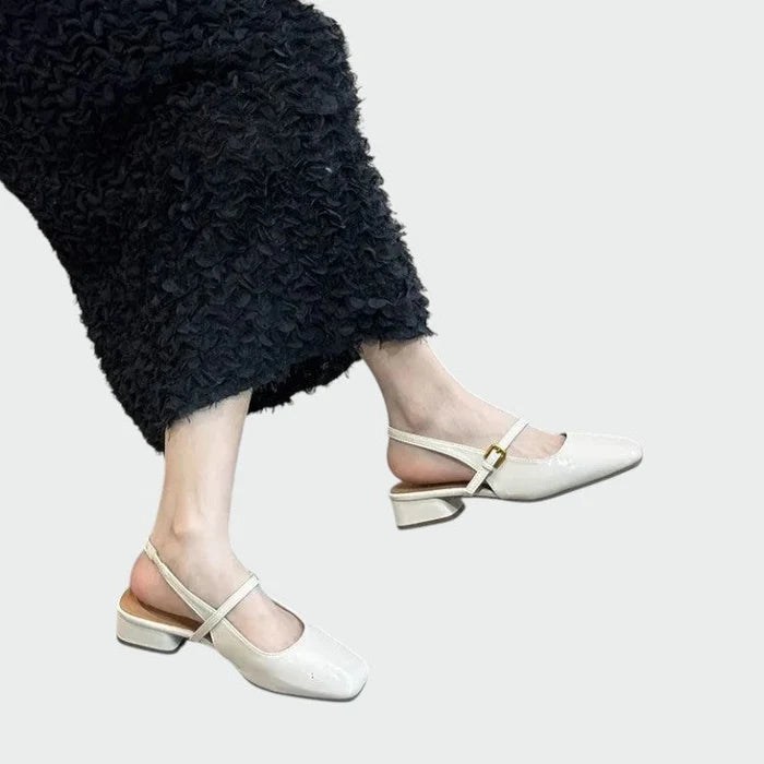 Olivia – Square-Toe Mary Jane Shoes