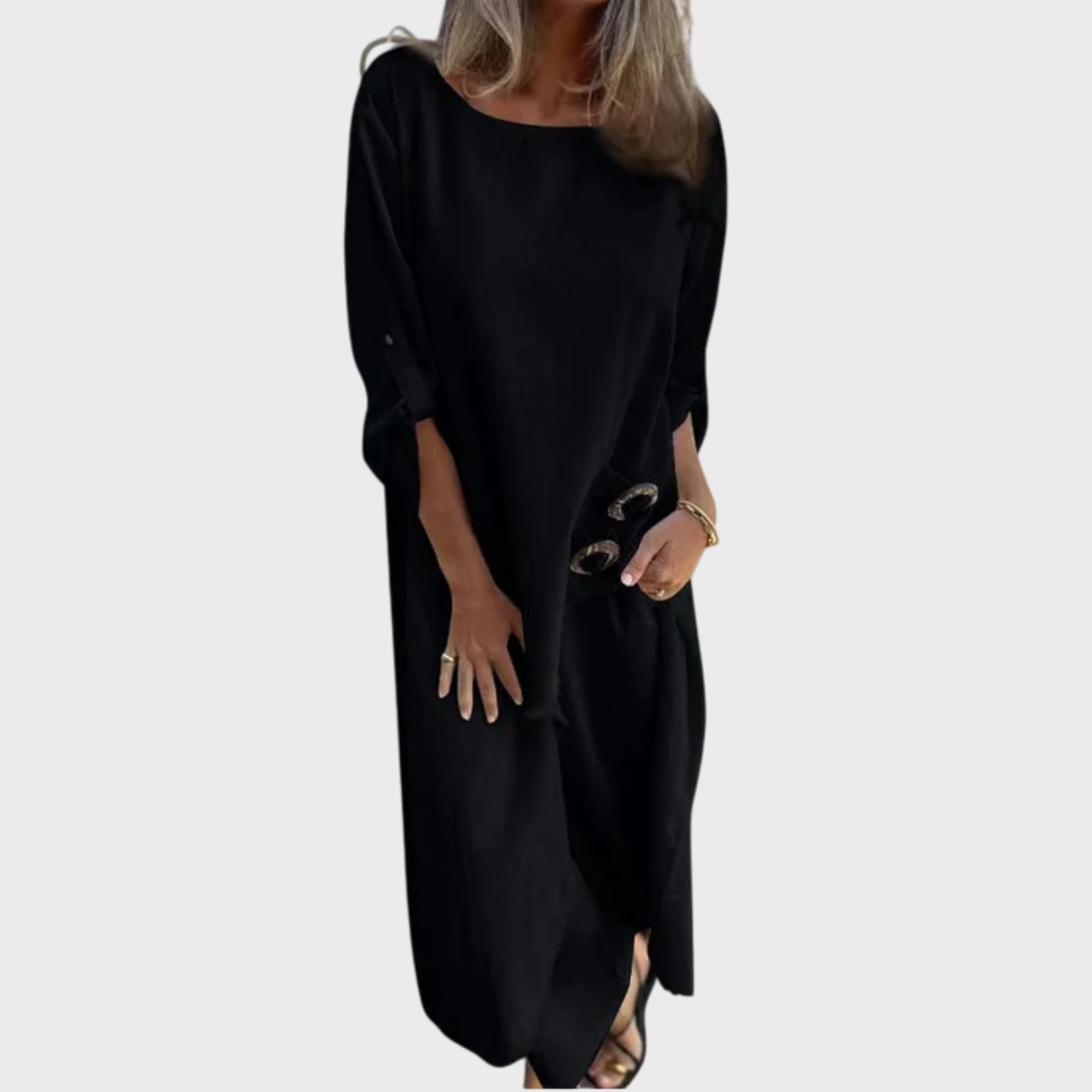 Chloe | Dress + Pants - Comfortable Two-Piece Set