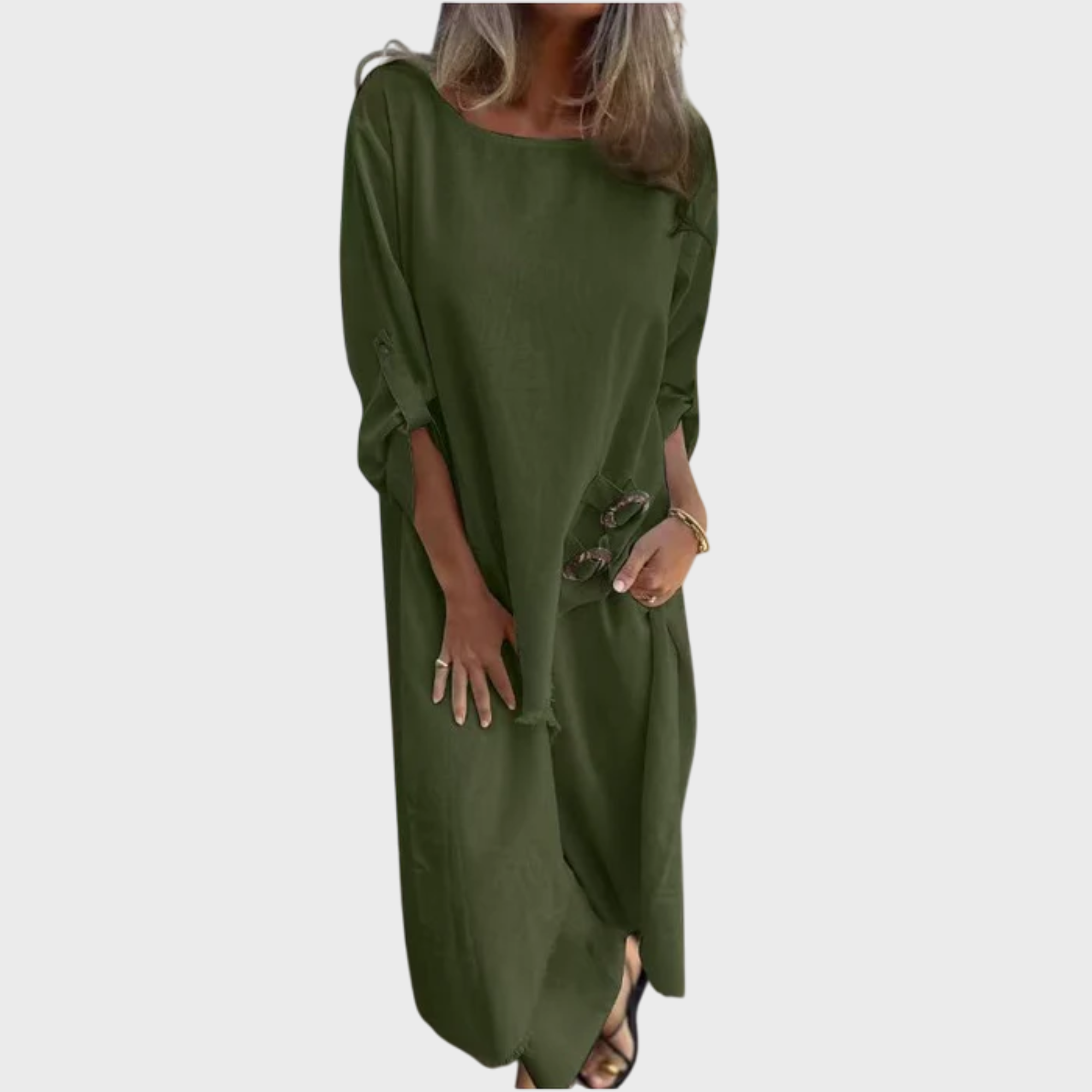 Chloe | Dress + Pants - Comfortable Two-Piece Set