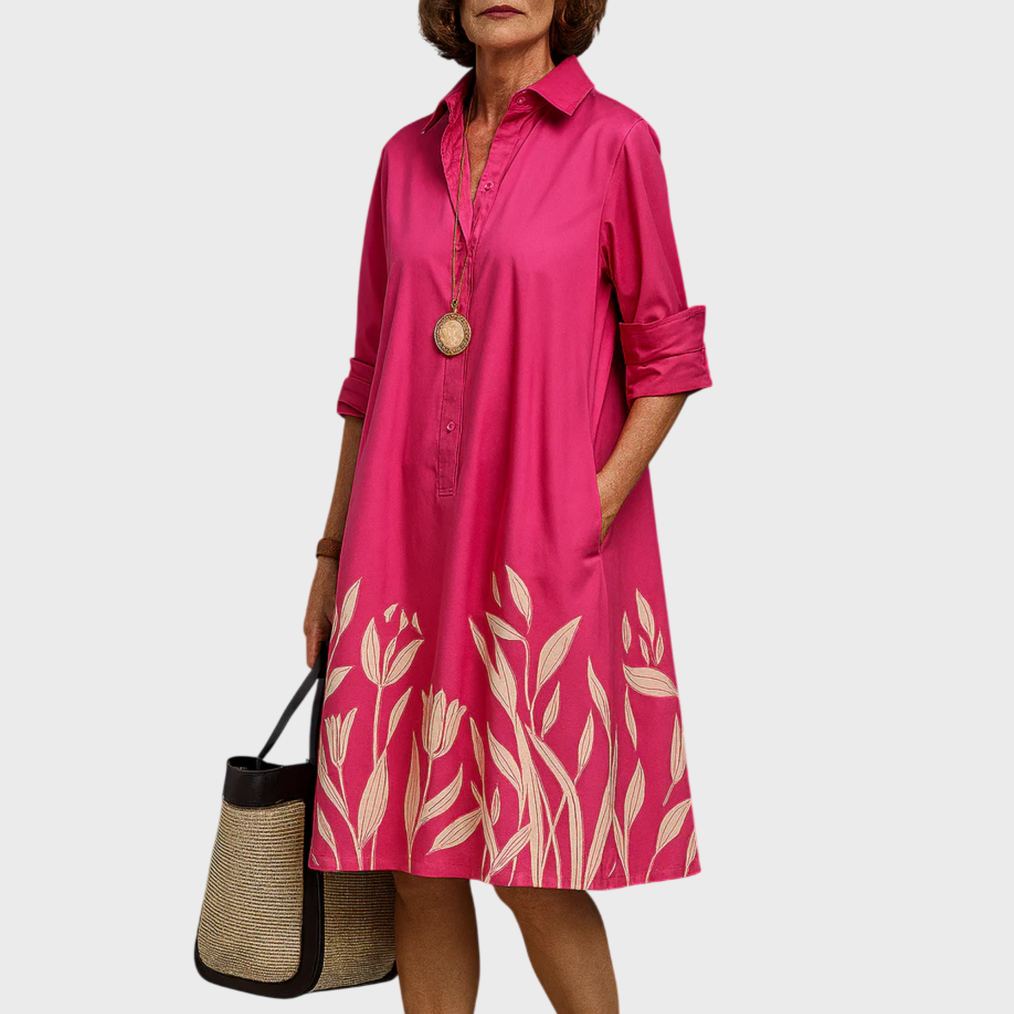 KATE | Luxury Midi Dress for Unquestionable Elegance