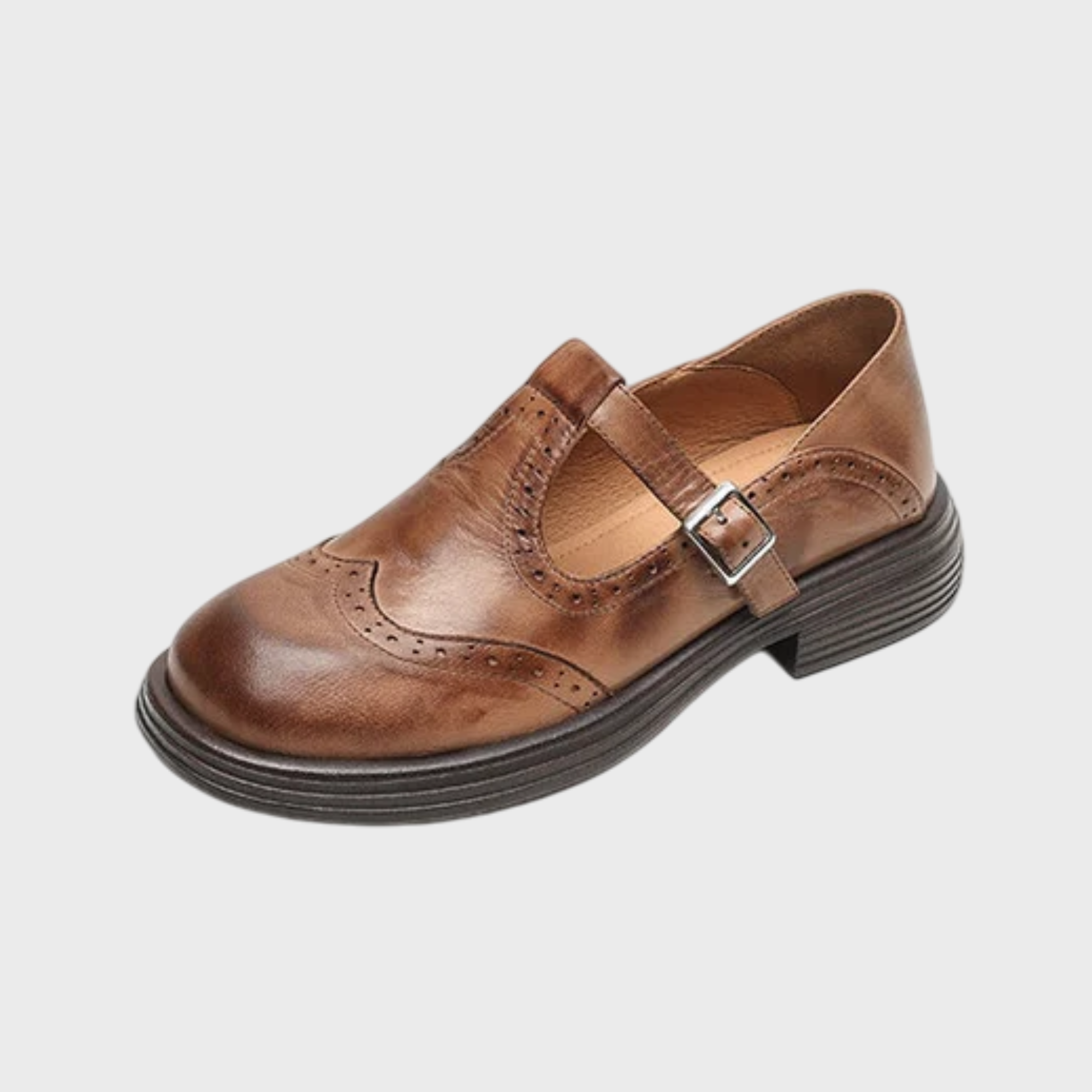 ANNA | Elegant Leather Mary Janes