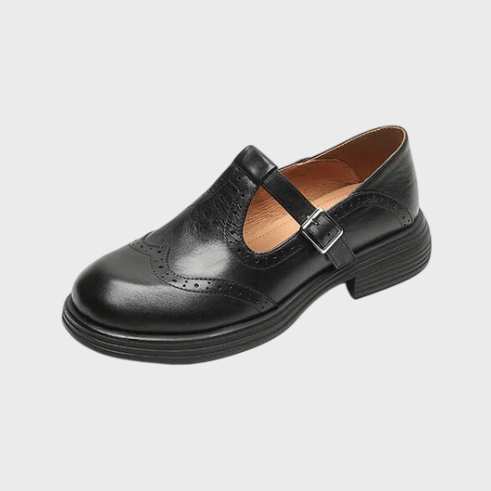 ANNA | Elegant Leather Mary Janes