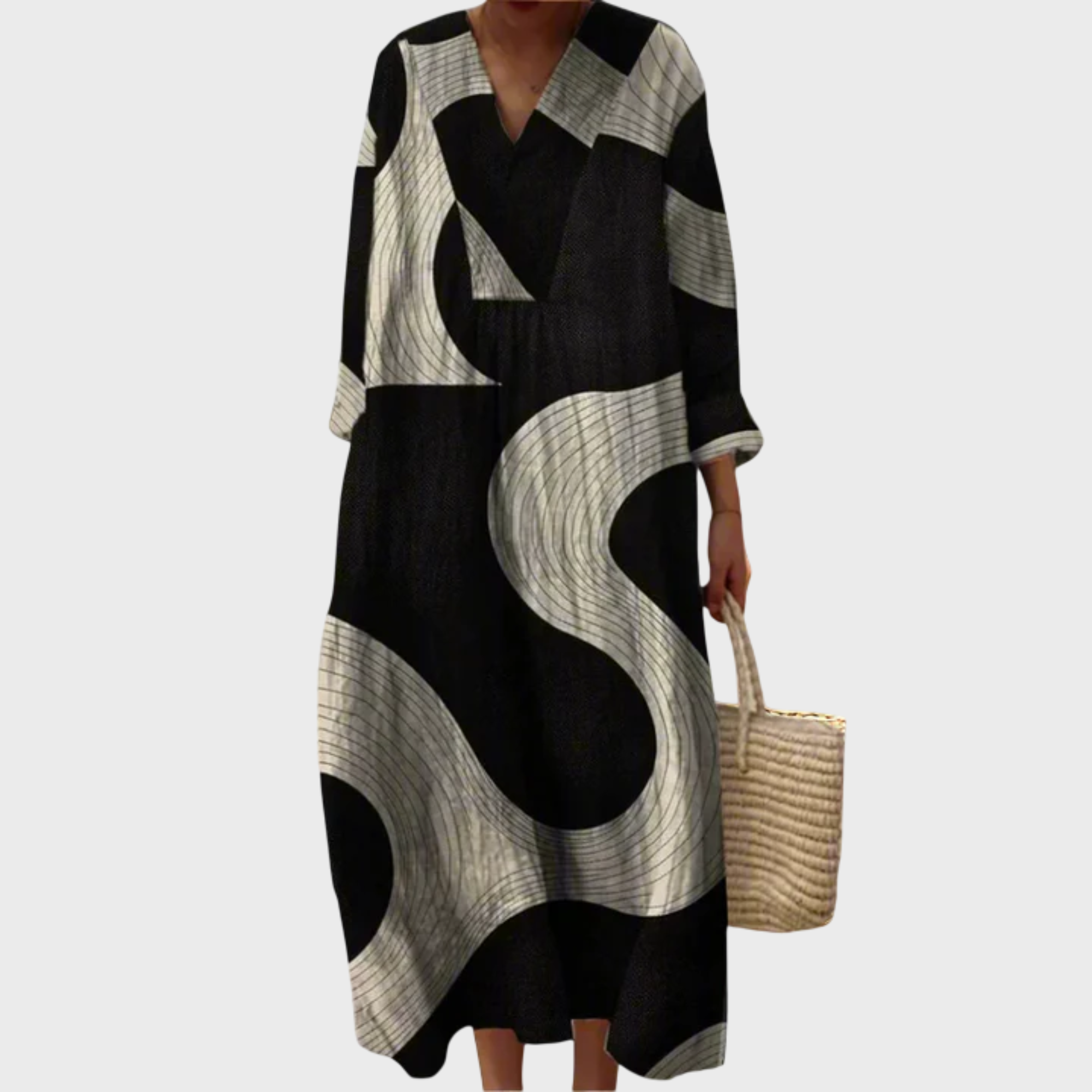 ADELAIDE | Earthy Maxi Dress