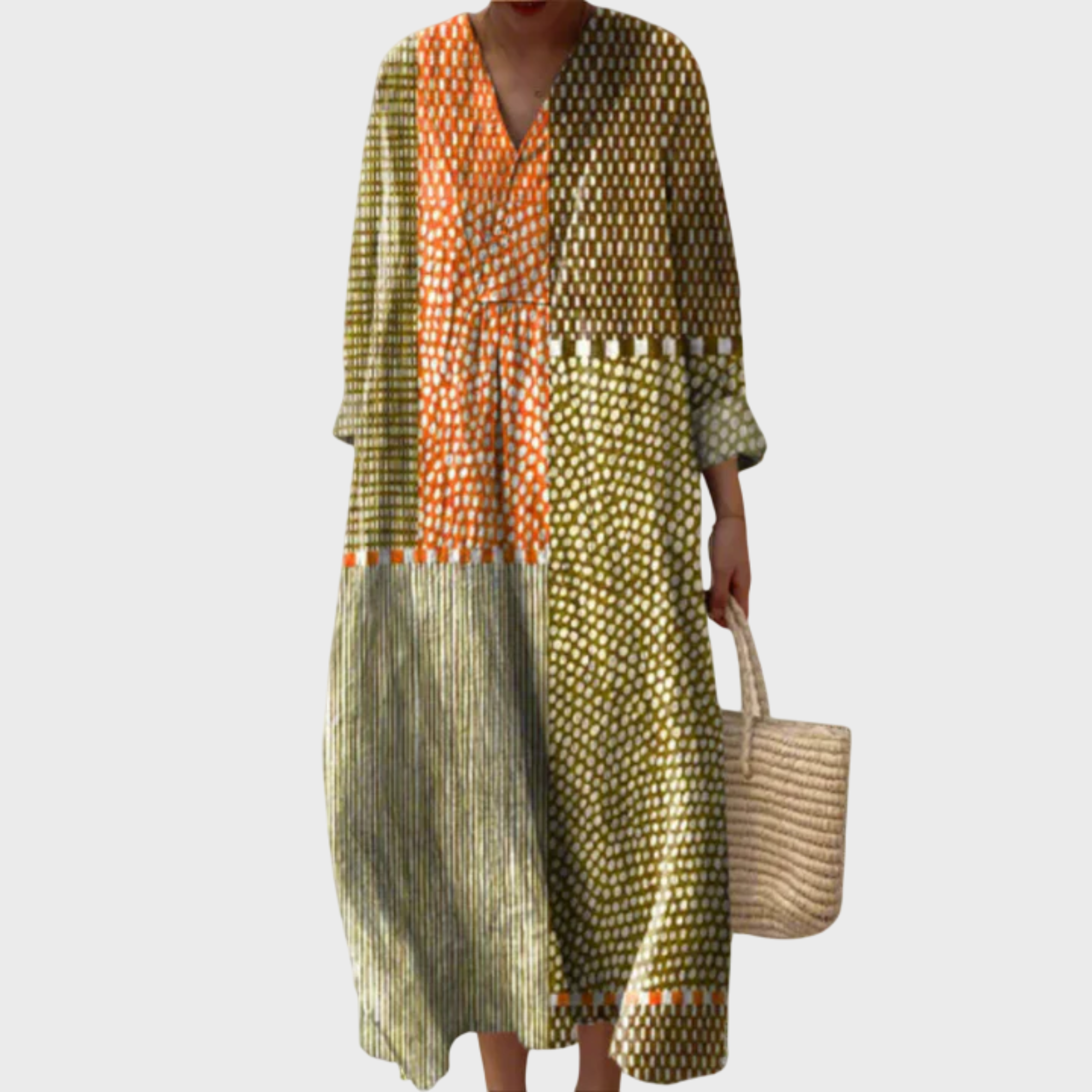 ADELAIDE | Earthy Maxi Dress
