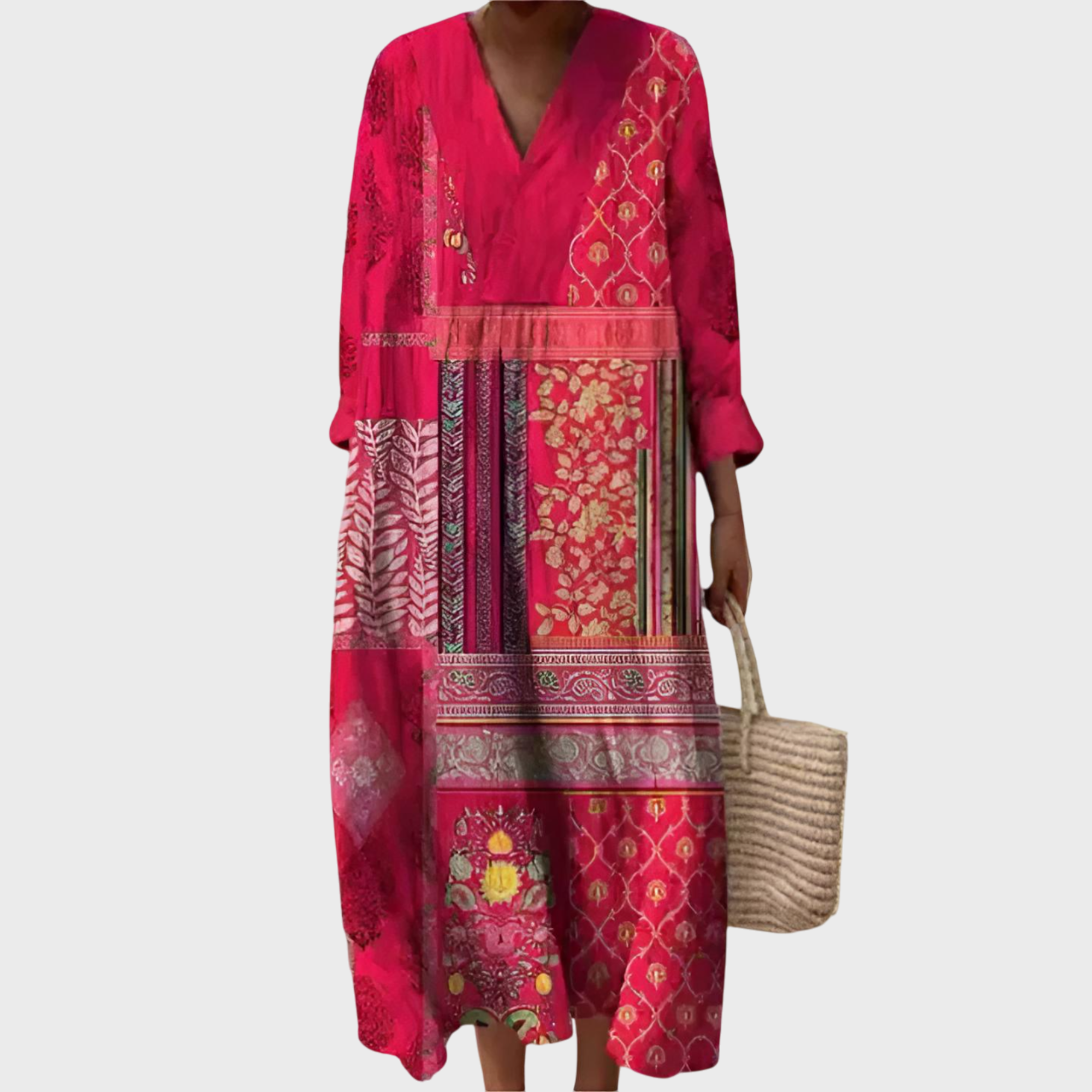 ADELAIDE | Earthy Maxi Dress