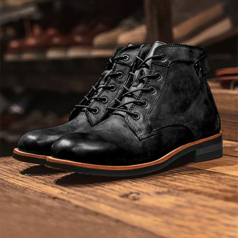 Fanum | Men’s Retro Round-Toe Boots