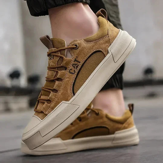 UrbanEdge Leather Sneakers