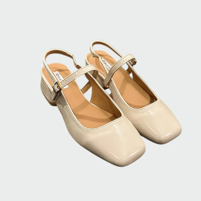 Olivia – Square-Toe Mary Jane Shoes
