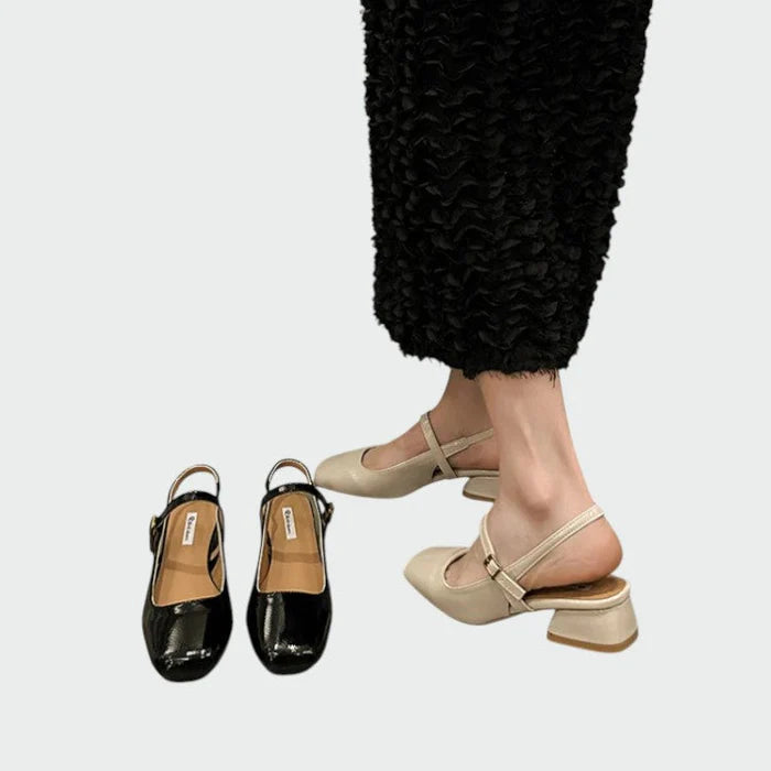Olivia – Square-Toe Mary Jane Shoes