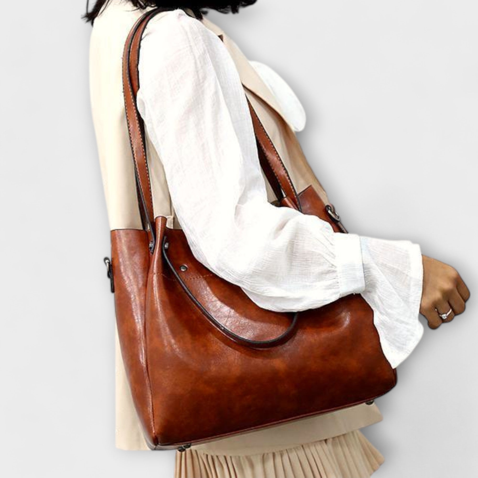 Claire - 4-piece vintage bag set