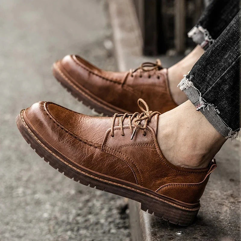 Westwell Genuine Leather Lowcut Shoes