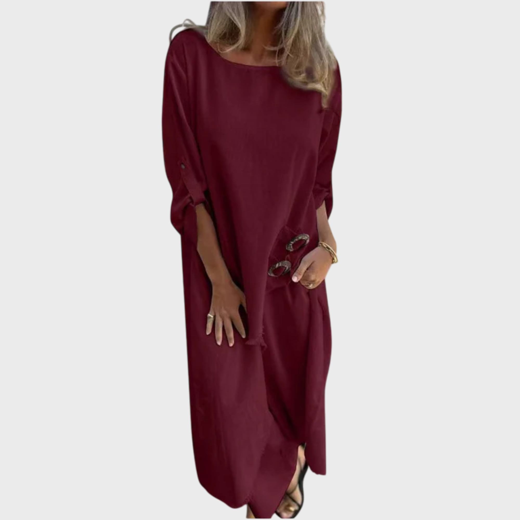 Chloe | Dress + Pants - Comfortable Two-Piece Set