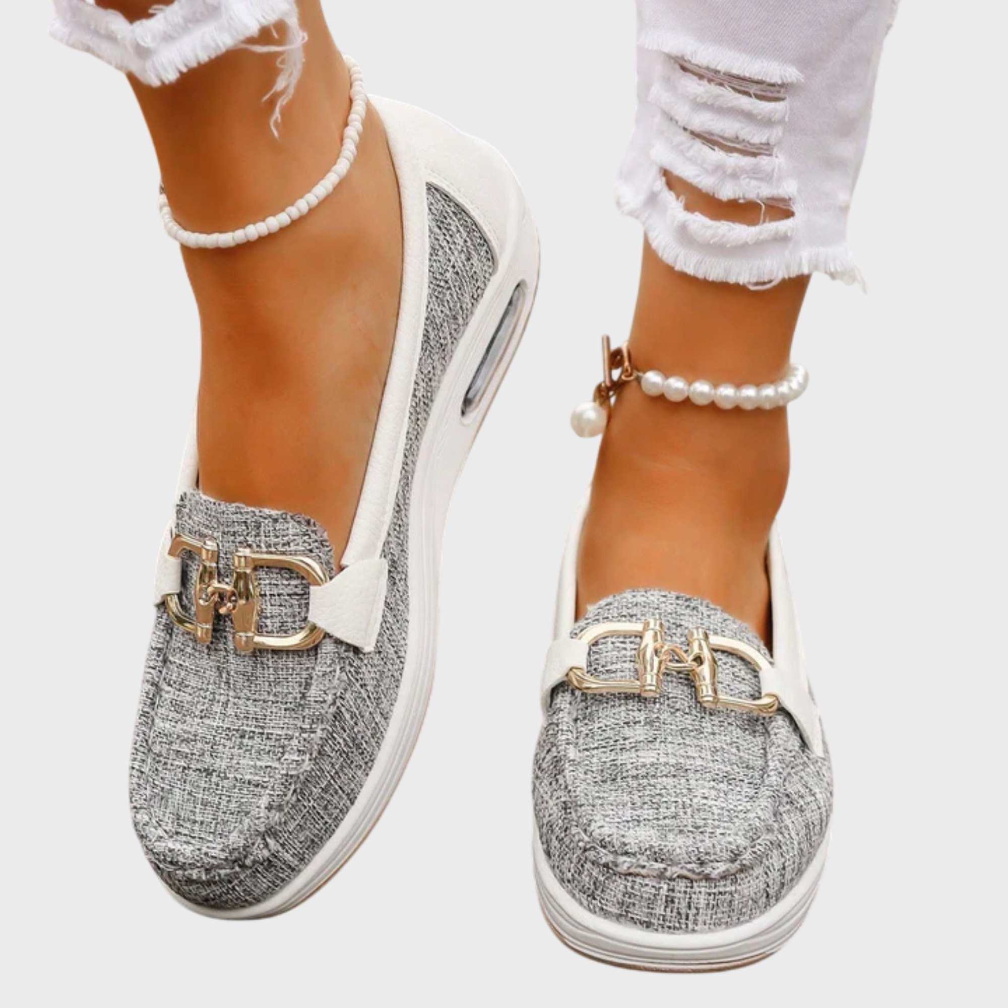 Ruby | Flat Buckle Loafers