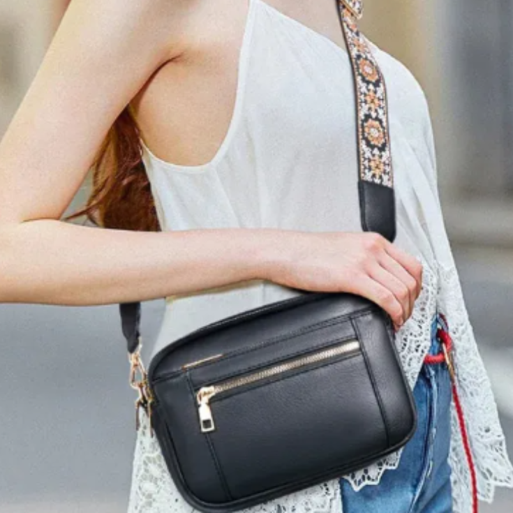 LUNA | Elegant Leather Shoulder Bag
