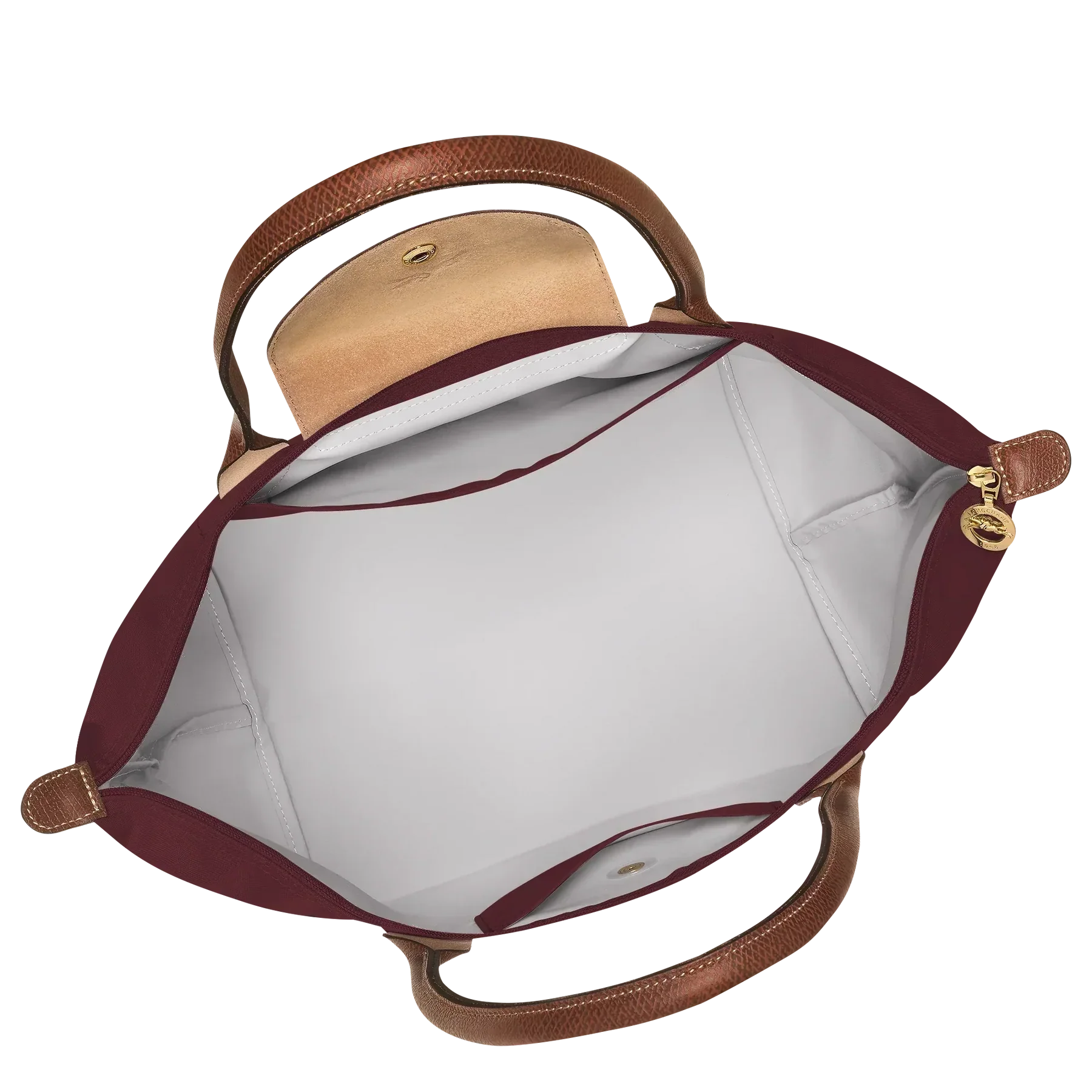 Sienna | Le Pliage Tote, Burgundy