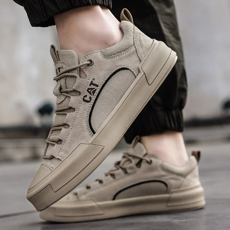 UrbanEdge Leather Sneakers