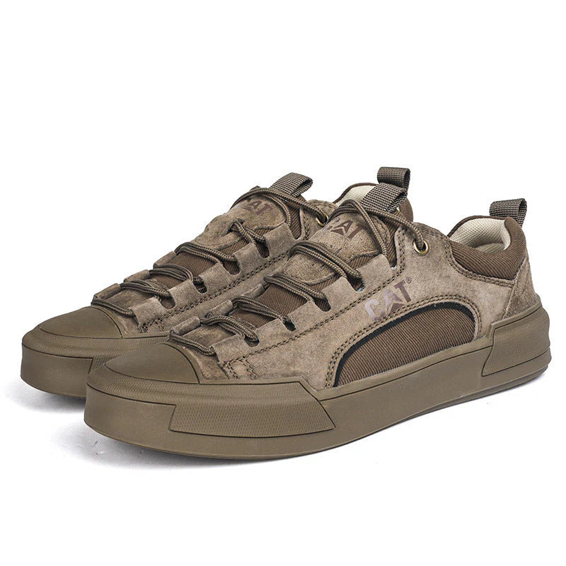 UrbanEdge Leather Sneakers