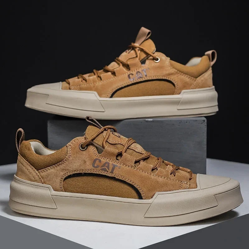 UrbanEdge Leather Sneakers