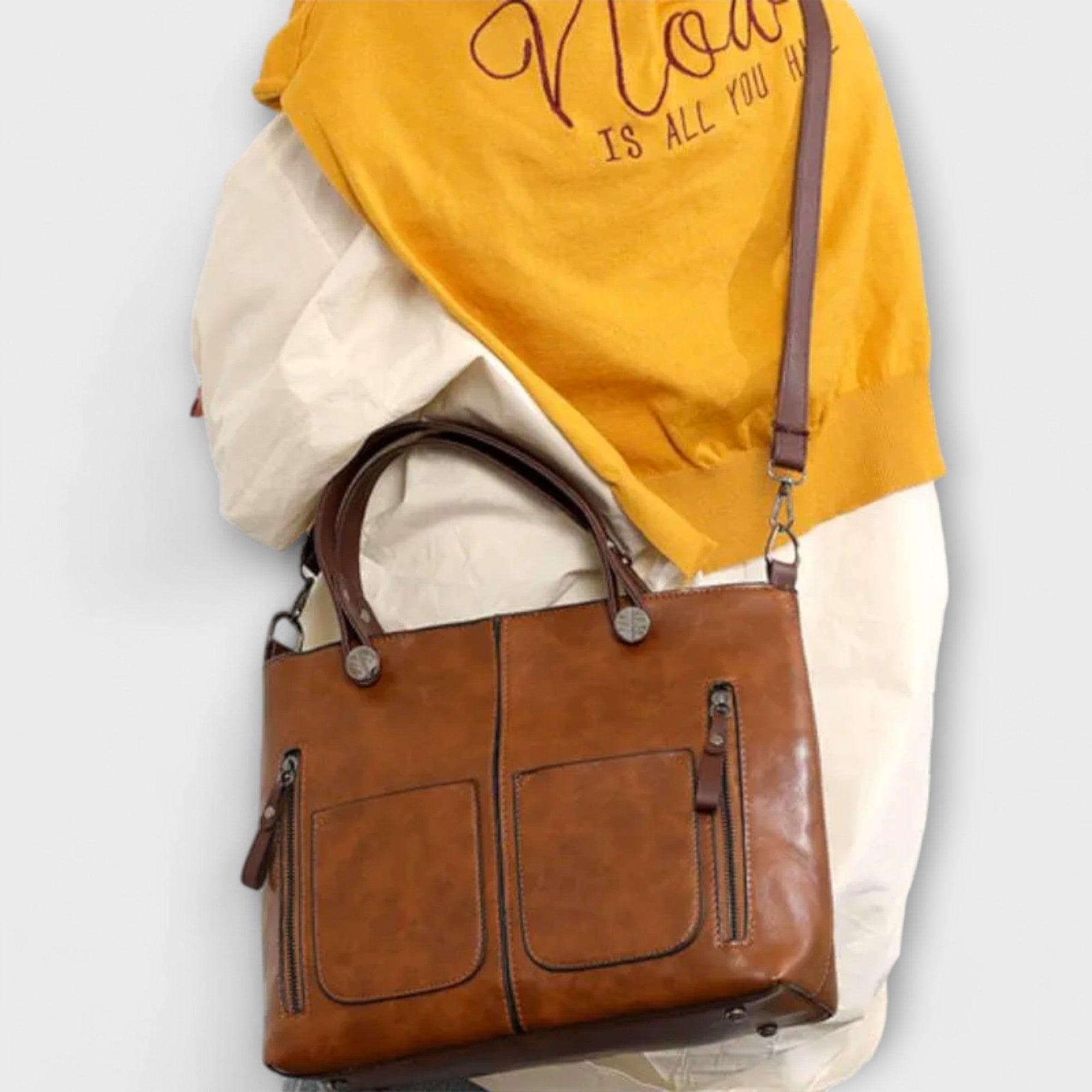 Claire - Elegant Leather Bag
